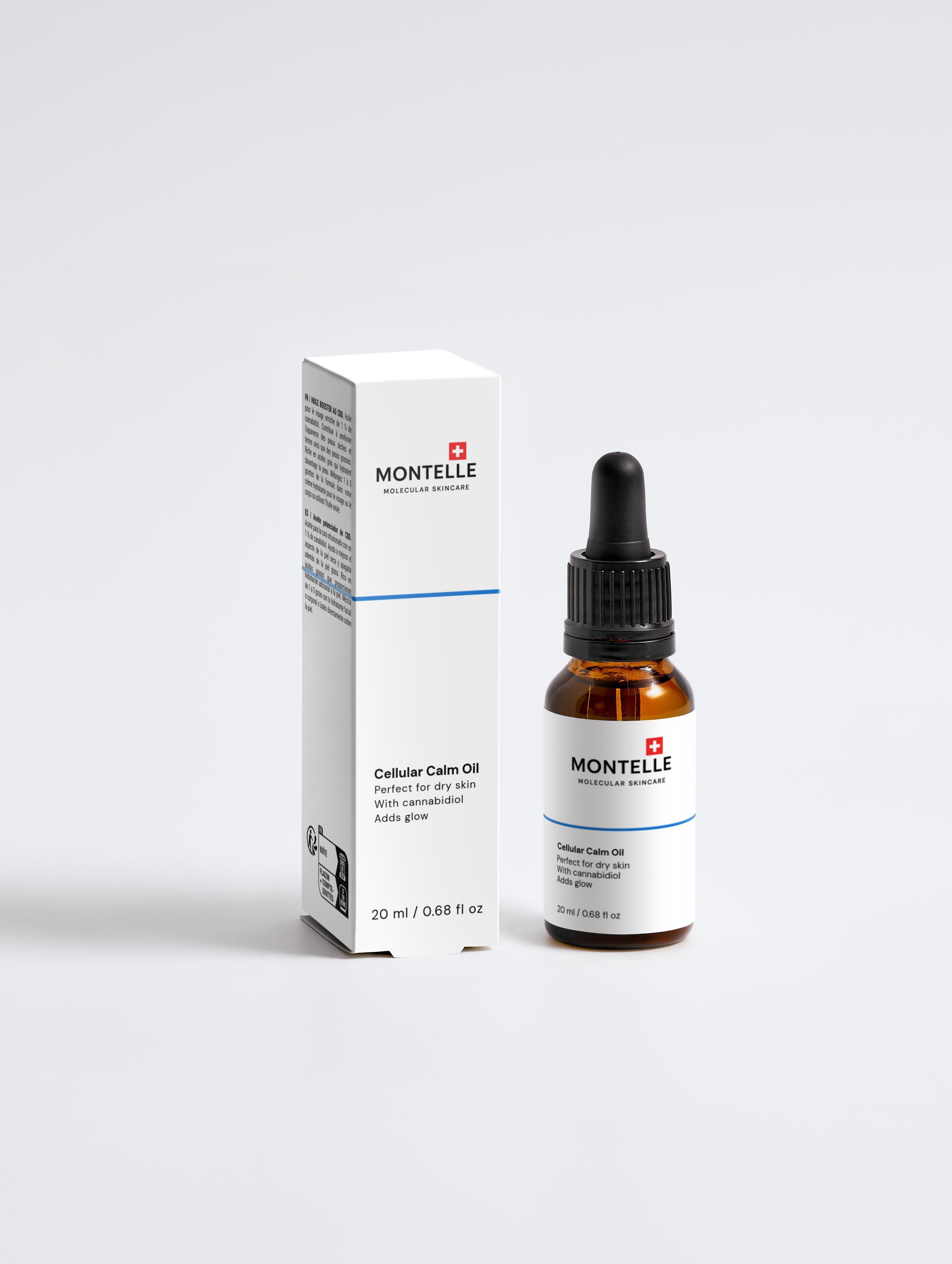 Cellular Calm Oil– Soothing Facial Elixir with 1% Cannabidiol