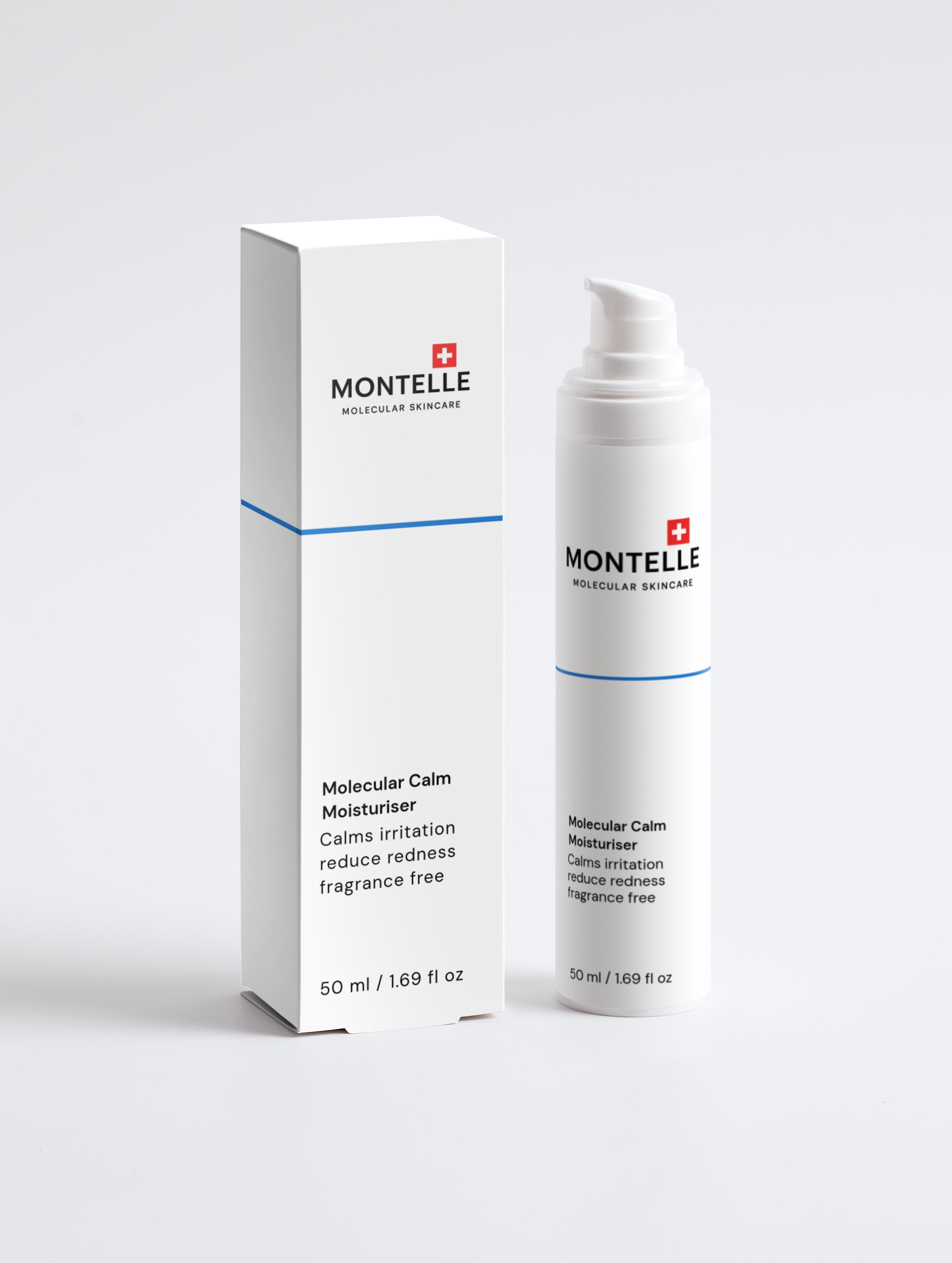 Molecular Calm Moisturiser– Fragrance-Free Sensitive Skin Care